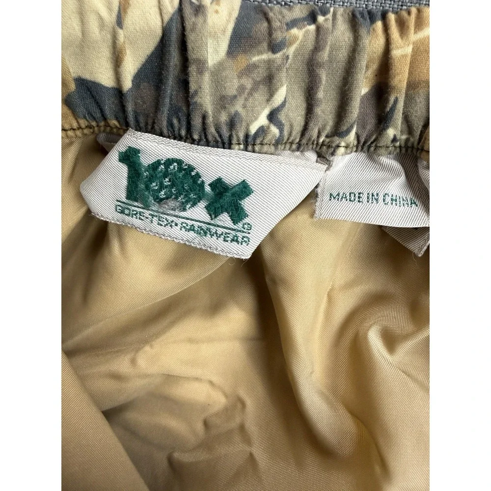 10X‎ Goretex Camo Rain Pants Men's Medium